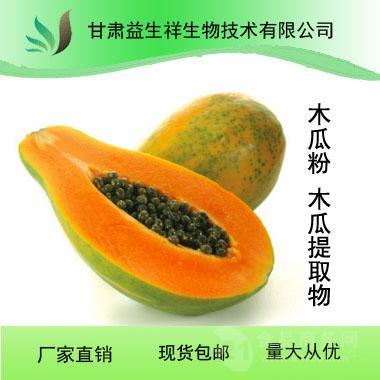 木瓜果粉 Papaya fruit powd 木瓜果汁粉价格 木瓜粉源头工厂_陕西西安__植物提取物-